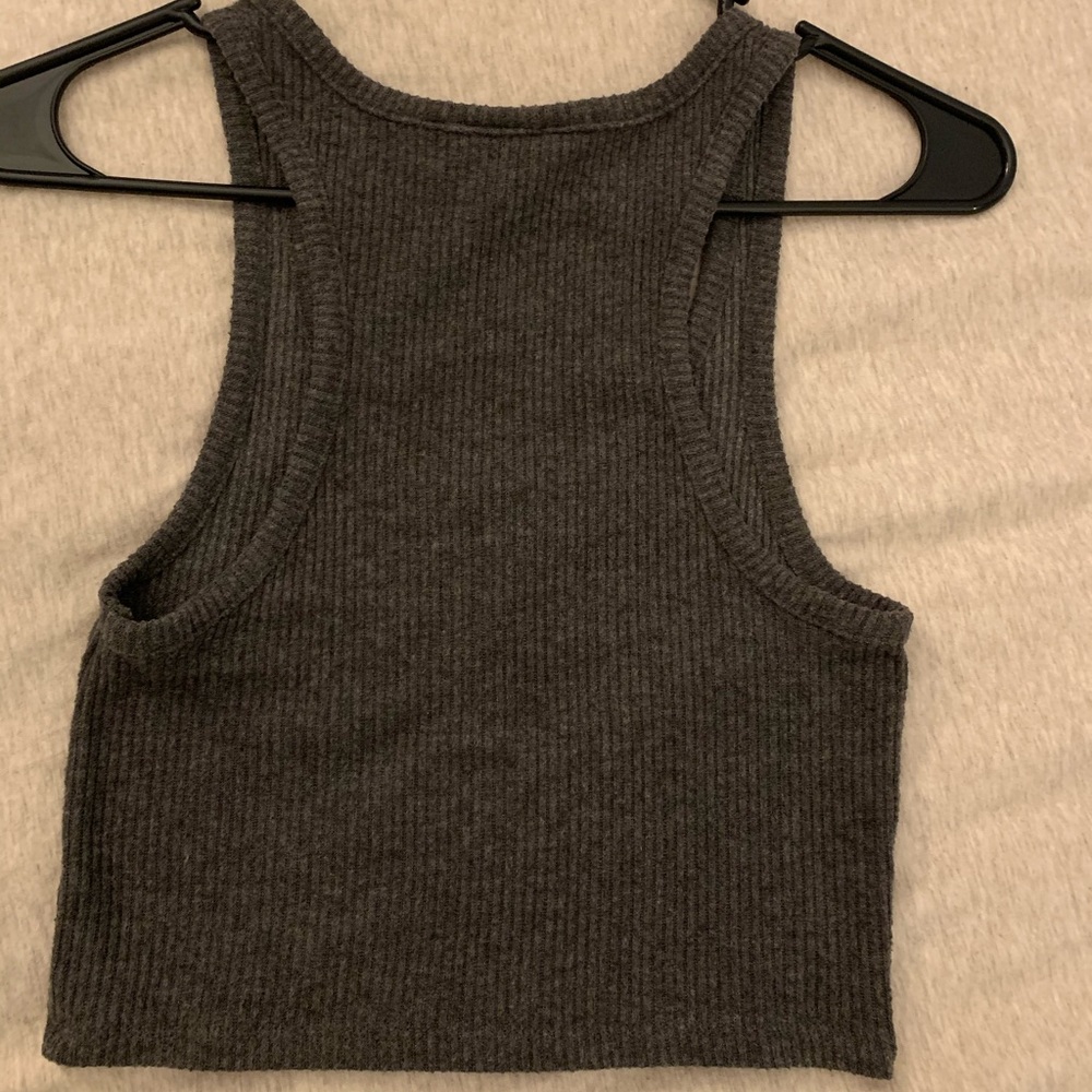 Urban Outfitters Cropped Button Tank - Picture 3 of 3